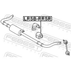 Uloženie priečneho stabilizátora FEBEST LRSB-RRSR - obr. 1