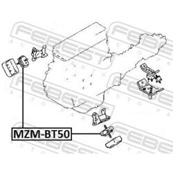 Uloženie motora FEBEST MZM-BT50 - obr. 1