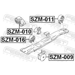 Uloženie motora FEBEST SZM-016 - obr. 1