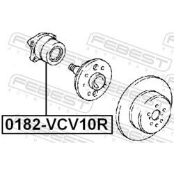 Náboj kolesa FEBEST 0182-VCV10R - obr. 1