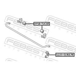 Tyč/Vzpera stabilizátora FEBEST 1223-ELN17R - obr. 1