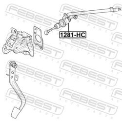 Hlavný spojkový valec FEBEST 1281-HC - obr. 1