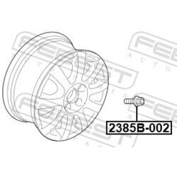 Čap kolesa FEBEST 2385B-002 - obr. 1