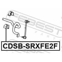 Uloženie priečneho stabilizátora FEBEST CDSB-SRXFE2F - obr. 1