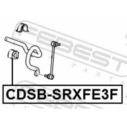 Uloženie priečneho stabilizátora FEBEST CDSB-SRXFE3F - obr. 1