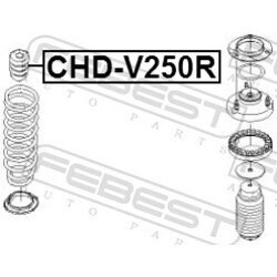 Doraz odpruženia FEBEST CHD-V250R - obr. 1