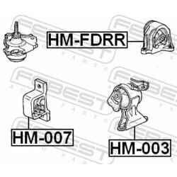 Uloženie motora FEBEST HM-FDRR - obr. 1