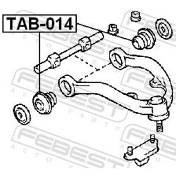 Uloženie riadenia FEBEST TAB-014 - obr. 1