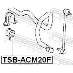 Uloženie priečneho stabilizátora FEBEST TSB-ACM20F - obr. 1