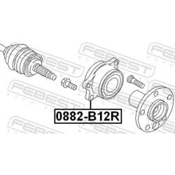 Náboj kolesa FEBEST 0882-B12R - obr. 1