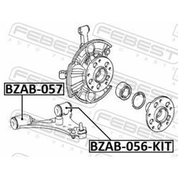 Uloženie riadenia FEBEST BZAB-057 - obr. 1