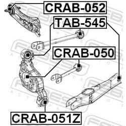 Uloženie riadenia FEBEST CRAB-051Z - obr. 1