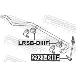 Uloženie priečneho stabilizátora FEBEST LRSB-DIIIF - obr. 1