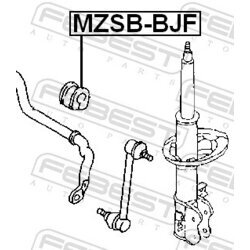 Uloženie priečneho stabilizátora FEBEST MZSB-BJF - obr. 1