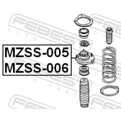 Ložisko pružnej vzpery FEBEST MZSS-006 - obr. 1
