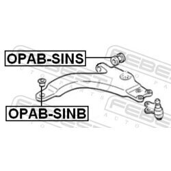 Uloženie riadenia FEBEST OPAB-SINS - obr. 1