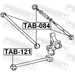 Uloženie riadenia FEBEST TAB-084 - obr. 1