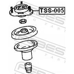 Ložisko pružnej vzpery FEBEST TSS-005 - obr. 1