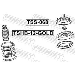 Ložisko pružnej vzpery FEBEST TSS-068 - obr. 1