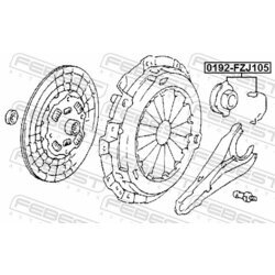 Vysúvacie ložisko FEBEST 0192-FZJ105 - obr. 1