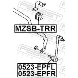 Tyč/Vzpera stabilizátora FEBEST 0523-EPFL - obr. 1