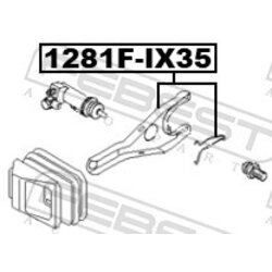 Vysúvacia vidlica spojky FEBEST 1281F-IX35 - obr. 1