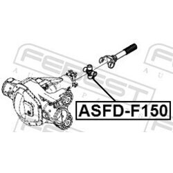 Kĺb pozdĺžneho hriadeľa FEBEST ASFD-F150 - obr. 1