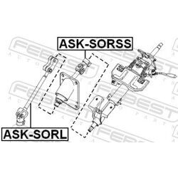 Hriadeľ riadenia FEBEST ASK-SORL - obr. 1