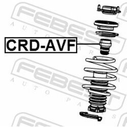 Doraz odpruženia FEBEST CRD-AVF - obr. 1