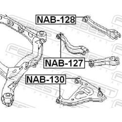 Uloženie riadenia FEBEST NAB-127 - obr. 1