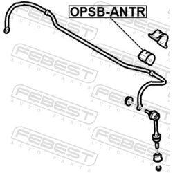 Uloženie riadenia FEBEST OPSB-ANTR - obr. 1