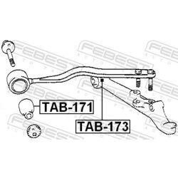 Uloženie riadenia FEBEST TAB-173 - obr. 1