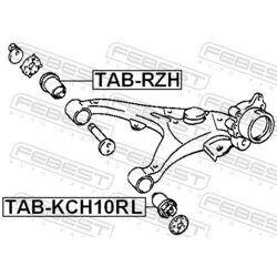 Uloženie riadenia FEBEST TAB-RZH - obr. 1