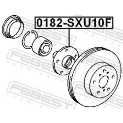 Náboj kolesa FEBEST 0182-SXU10F - obr. 1