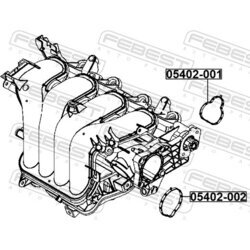 Tesnenie kolena sac. potrubia FEBEST 05402-001 - obr. 1