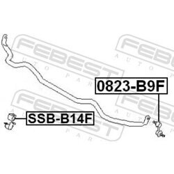 Tyč/Vzpera stabilizátora FEBEST 0823-B9F - obr. 1