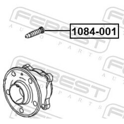 Čap kolesa FEBEST 1084-001 - obr. 1