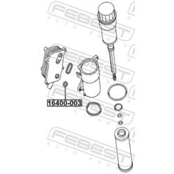 Tesnenie chladiča oleja FEBEST 16400-003 - obr. 1