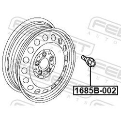 Čap kolesa FEBEST 1685B-002 - obr. 1