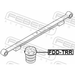 Doraz odpruženia FEBEST FDD-TRR - obr. 1