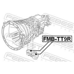 Uloženie motora FEBEST FMB-TT9R - obr. 1