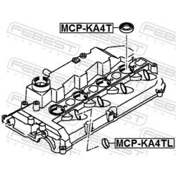 Tesniaci krúžok vstrekovacieho ventilu FEBEST MCP-KA4TL - obr. 1
