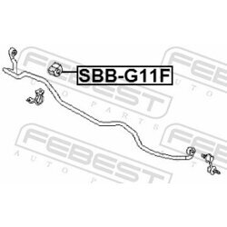 Uloženie priečneho stabilizátora FEBEST SSB-G11F - obr. 1