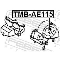 Uloženie motora FEBEST TMB-AE115 - obr. 1