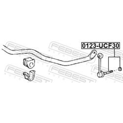 Tyč/Vzpera stabilizátora FEBEST 0123-UCF30 - obr. 1