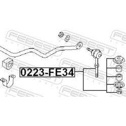 Tyč/Vzpera stabilizátora FEBEST 0223-FE34 - obr. 1