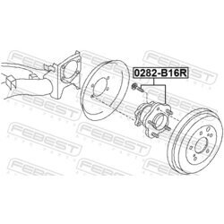 Náboj kolesa FEBEST 0282-B16R - obr. 1