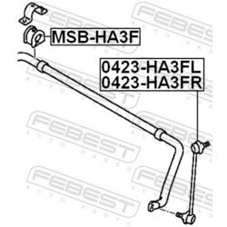 Tyč/Vzpera stabilizátora FEBEST 0423-HA3FR - obr. 1