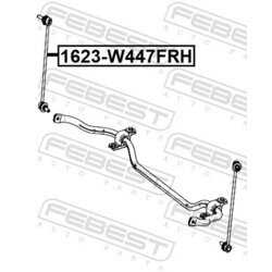 Tyč/Vzpera stabilizátora FEBEST 1623-W447FRH - obr. 1