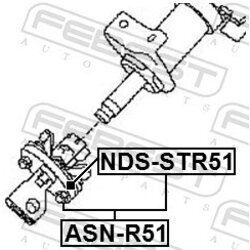 Hriadeľ riadenia FEBEST ASN-R51 - obr. 1